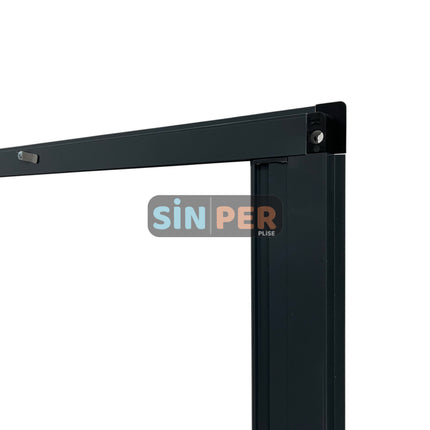 Klipsli Sök Tak Pileli Kedi Pencere Sinekliği Antrasit 0-90 cm x 0-210 cm İstenilen Ölçüde