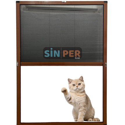 Klipsli Sök Tak Pileli Kedi Pencere Sinekliği Altınmeşe Max 0-70cm x 0-140cm