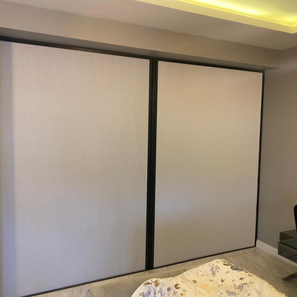 %100 KARARTMA Sürme Akordiyon Honeycomb Isı Yalıtımlı Termal Plise Kapı 0-240 x 0- 240 İstenilen Ölçüde