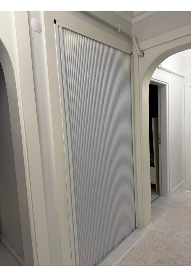 Plise Akordiyon Sürme Kapı max 0-100 x 0-230 İstenilen Ölçüde